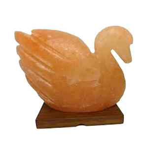 Haute qualité cristal de l'Himalaya rose clair canard forme sel lampe produit d'artisanat naturel - Product Image 3