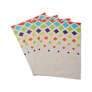 Tapis de table à manger de qualité supérieure Design floral à motifs de diamants abstraits Style de cadeaux durable Finition brodée en coton 100% - Product Image 1