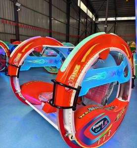 Auto de Juego Eléctrico Giratorio de 360 Grados para Niños, con Batería, para Interiores y Exteriores - Product Image 2