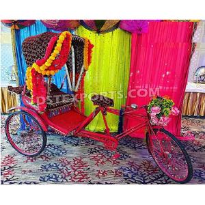 Fantastic Wedding <b>Photo</b> <b>Booth</b> Decor Cycle Rickshaw Customized Wood Metal Lightweight UK Sale DST Exports Factory USA Australia - Product Image 1
