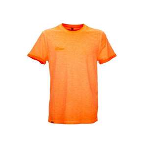 Camiseta de manga corta naranja fluo (paquete múltiple) ropa de trabajo, color Naranja - Product Image 2