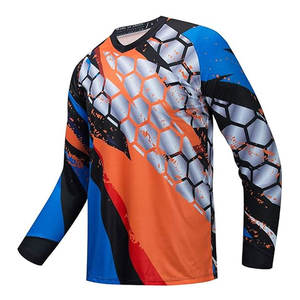 Maillot de motocross haut de gamme, durable, léger, prêt pour l'action, maillot de motocross de course, profil de coupe - Product Image 6