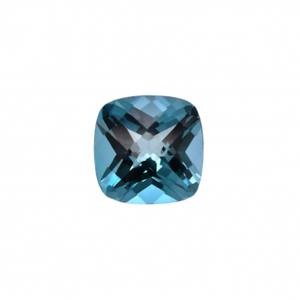 Top Grade 100% Natural <b>Bright</b> Blue Swiss Blue Topaz Loose Gemstone <b>Cushion</b> Shape Pendent Size Jewelry Making Gemstone Bulk Sale - Product Image 1