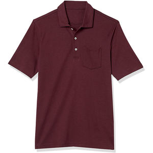 Uniforme de travail pour homme, coupe ajustée, été, logo personnalisé, chemise en tricot, séchage rapide, respirant, manches courtes - Product Image 1