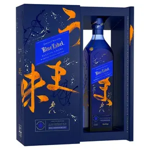 Johnnie Walker Blue Label Scotch Johnnie Walker Blauw Label Jaar Van Het Konijn Blended Scotch Whisky Johnnie Walker Blue Labels