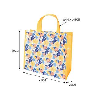 ถุงช้อปปิ้งขนาดใหญ่พิเศษแบบไม่ทอ พร้อมตัวล็อคแบบตะขอและห่วง หูหิ้วทำจากสายรัด PP ปรับแต่งได้ตามต้องการ - Product Image 6