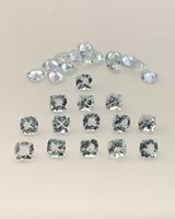 Bonne Qualité Bleu Santa Maria Aquamarine Mix Forme Toutes Les Tailles Pierres Précieuses À Facettes En Vrac De Fournisseur Indien