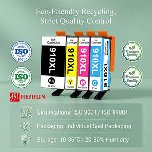 Cartucho de Tinta Seguro con Firmware HESHUN 910 910XL con Chip Anti-actualización para <span class=keywords><strong>HP</strong></span> <span class=keywords><strong>OfficeJet</strong></span> 8010 8012 <span class=keywords><strong>8013</strong></span> 8014 8015 8017 8018 8020 - Product Image 3