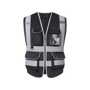 Chaleco de Seguridad Sin Mangas de Poliéster de Alta Visibilidad Betterglowapperal, Cinta Reflectante, Secado Rápido, Certificado CE - Product Image 1