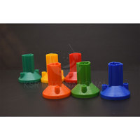 Accessoires de serpillière en coton écologiques durables de haute qualité, plateau pliant en plastique à essorage automatique, absorption en 10-20 secondes
