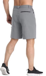 Men's summer <b>tactical</b> cargo <b>shorts</b> quick-dry nylon lightweight knitted design mid-waist with zipper fly closure for outdoor use - Product Image 3