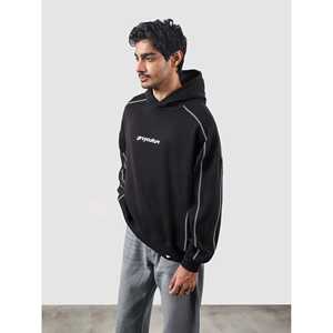 Sweat-shirts confortables pour hommes grande taille avec design élégant et coutures 5 voies - Product Image 1