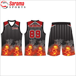 Uniforme de basket-ball léger et respirant pour homme, nouveau vêtement d'extérieur, Design personnalisé, prix bas - Product Image 2