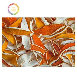Écorce de mandarine séchée naturelle, tranches d'écorce d'orange de qualité supérieure pour le thé, assaisonnement aromatique et applications alimentaires à base de plantes - Product Image 5