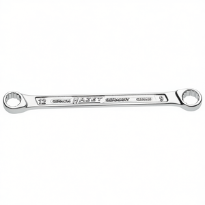 Llave de doble boca ergonómica Hazet de 12 puntos exteriores con perfil de tracción y cabezales desplazados - Product Image 3