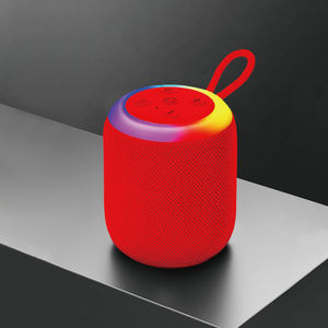 Home Digitalome KMS-M21-4 <b>Wireless</b> RGB LED Portable <b>Bluetooth</b> Speaker with Sound <b>Microphone</b> Battery Powered - Product Image 1