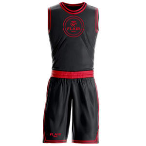 Ensemble d'uniformes de basket-ball personnalisables de haute qualité pour hommes, chemises de sport respirantes, hauts, shorts, impression numérique grande taille - Product Image 1