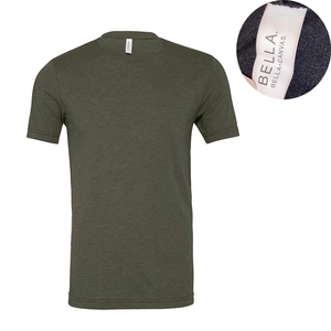 เสื้อยืดแขนสั้นทรงปกติ BELLA+CANVAS Unisex CVC Jersey สำหรับผู้ชาย - Product Image 3