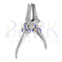 Outils de fabrication de bijoux multifonctionnels en acier au carbone de 7,5 pouces, pour la fabrication de montres, pliage optique, à mâchoires larges et plates, avec poignée à ressort, parallèle, OEM