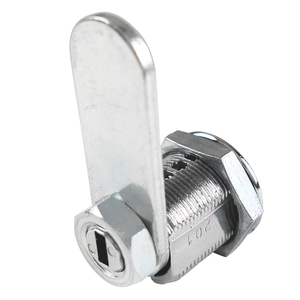 ล็อคลูกเบี้ยวหมุนได้ทั้งสี่ด้านปลอดภัยสำหรับกล่องจดหมายและประตูตู้ผิวโลหะผสมสังกะสีโครเมี่ยม - Product Image 4