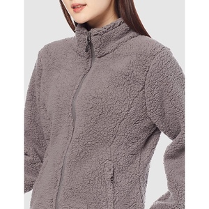 Chaqueta de lana polar Sherpa de diseño personalizado para mujer Classic-Fit Full New Coming Otoño Invierno Essentials Mujer - Product Image 1