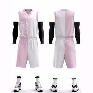 Camisetas de baloncesto de talla grande con sublimación OEM para hombre, vestido reversible y últimos UNIFORMES DE EQUIPO, ropa de baloncesto de temporada de invierno - Product Image 6