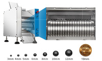 Machine électrique de table entièrement automatique pour la formation de perles de tapioca noires, coupe-pâte et diviseuse de pâte, en acier inoxydable 304