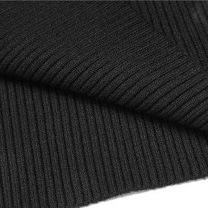 Pull en polyester tricoté à manches longues style homme Pull en polyester à col rond personnalisé - Product Image 5