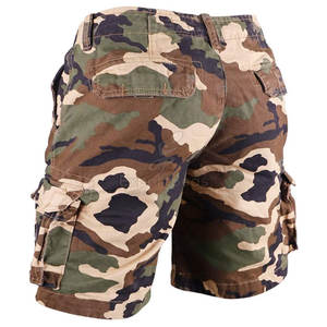 Shorts cargo premium avec coutures solides et poches utilitaires, shorts cargo avec taille ajustable - Product Image 2