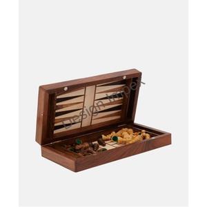 Foldable Wooden <b>Chess</b> <b>Board</b> With <b>Chess</b> Pieces Eco Friendly <b>Game</b> Items For Kids Indoor Playing - Product Image 3