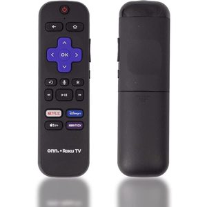 Besia nuovo OEM 3226001301 telecomando vocale per Onn Roku TV include Netflix, Disney +, Apple TV e HBOMax scorciatoie 100012585 1