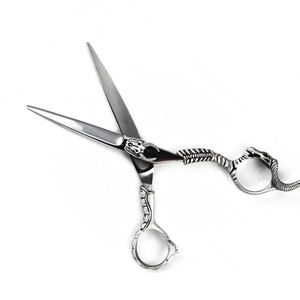Tijeras de peluquero con mango de dragón con hoja afilada de acero inoxidable herramienta de tijera de salón de belleza - Product Image 4