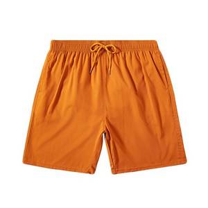 Short de bain pour hommes Short d'été uni Pantalon court décontracté à coupe décontractée et élastique Séchage rapide - Product Image 3