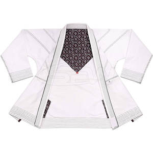 Kimono de Jiu-Jitsu Brésilien Personnalisé pour Hommes, Uniforme de Judo, 100% Coton, Tissu de 380g, Respirant, Séchage Rapide, Arts Martiaux - Product Image 1