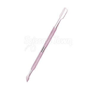 Vente directe d'usine Poussoir à ongles à cuticules en acier inoxydable Poussoir à ongles à cuticules meilleure qualité fabriqué au Pakistan - Product Image 5