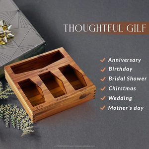 12" Ziplock <b>Bag</b> Organizer Acacia Wood Ziplock <b>Bag</b> Dispenser Organizer for Kitchen Drawer Food Storage <b>Bag</b> <b>Holder</b> for Cabinet - Product Image 4