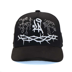 Casquettes de baseball unisexes pour sports de plein air, à panneaux souples réglables, avec logo brodé personnalisé, fabrication en gros - Product Image 1