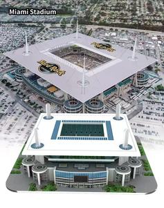 Rompecabezas 3D de Estadio, Modelo de Estadio de Fútbol, Rompecabezas de Campo de Fútbol, Kit de Construcción 3D, Réplica de Estadio - Product Image 4