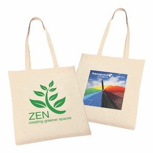 Vente en gros de sacs fourre-tout pliables en coton biologique logo imprimé personnalisé fermeture ouverte réutilisable gland vintage à la mode - Product Image 3