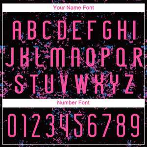 Recién llegado, personalizado, fragmento de arte abstracto, sublimación, uniforme de voleibol, Jersey, ajuste cómodo, conjuntos deportivos, Negro, Rosa, azul claro - Product Image 5