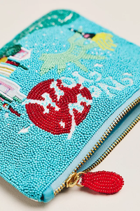 Monedero de Cuentas de Semillas Hecho a Mano, Opciones Disponibles, Monedero Bordado con Cuentas de Semillas por MD HANDICRAFTS - Product Image 3