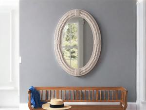 Handmade Modern Round Shaped Bone Resin and Wood <b>Wall</b> <b>Mirror</b> Bulk Selling for <b>Wall</b> Decoration for Exporters Glass Material - Product Image 6