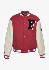 Chaqueta universitaria con botones de diseño de lujo con 2 bolsillos laterales Letterman College Baseball & Bomber Varsity Jacket para hombres - Product Image 5