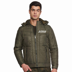 Vestes à capuche imperméables pour hommes, vêtements décontractés, vestes chaudes d'hiver avec taille personnalisée - Product Image 1