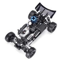 Voiture RC Nitro VRX RH1006 1/10 avec moteur à essence .18, vitesse maximale de 75 km/h, 4 roues motrices, buggy tout-terrain, réservoir de carburant de 80 cm³, voiture RTR de qualité hobby.