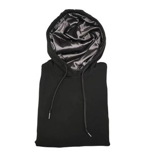 เสื้อมีฮู้ดขนาดใหญ่พิเศษบุผ้าซาตินเนื้อนุ่มพิเศษสำหรับทุกเพศผ้าฝ้าย100% ปรับแต่งได้สำหรับฤดูหนาวพร้อมการปรับแต่งโลโก้และแบรนด์ - Product Image 5