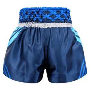 Short de boxe Muay Thai pour hommes et femmes Short de boxe MMA Fitness Design bicolore - Product Image 2