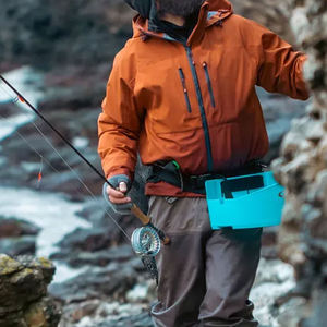 Veste de pêche décontractée imperméable de haute qualité en gros 2025, personnalisée, pour l'extérieur, coupe-vent, respirante, UPF 50, 180g, poly/coton/nylon - Product Image 6