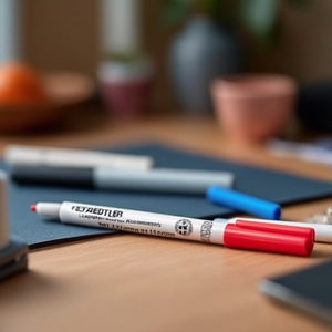 Stylos marqueurs non permanents STAEDTLER Lumocolor 312 1-2,5 mm Rouge Non résistant aux documents - Product Image 3