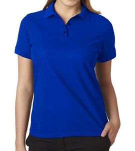 Polo pour femme Prix de gros du Bangladesh Meilleure qualité Conçu sur mesure Slim Fitting Stretch 100% coton - Product Image 1